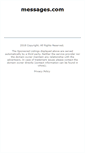 Mobile Screenshot of messages.com